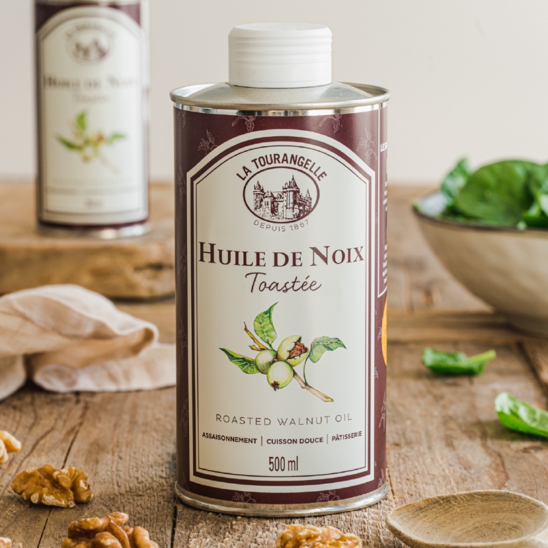 Huile de Noix La Tourangelle - 500ml - Toastée et intense