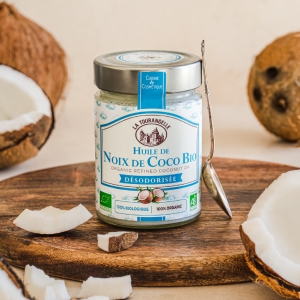 Huile de coco Bio KOKOVITA Vegan desodorisée cuisine friture