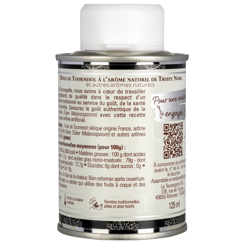 HUILE AROME TRUFFE NOIRE 55ML - Maison Masse