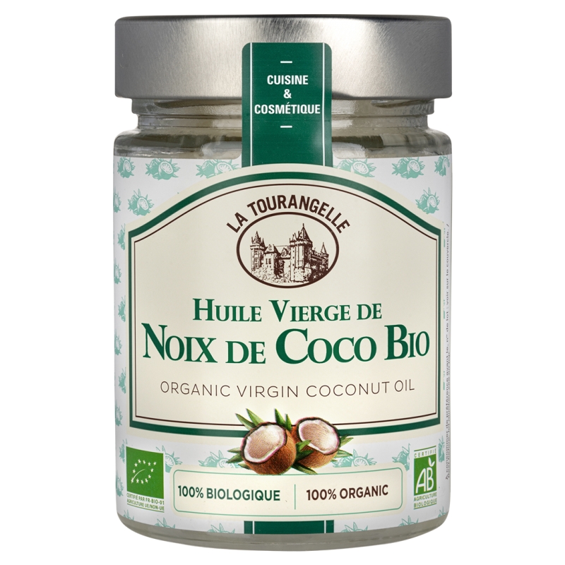 Huile vierge de Noix de Coco XL - Huiles La Tourangelle - 610ml