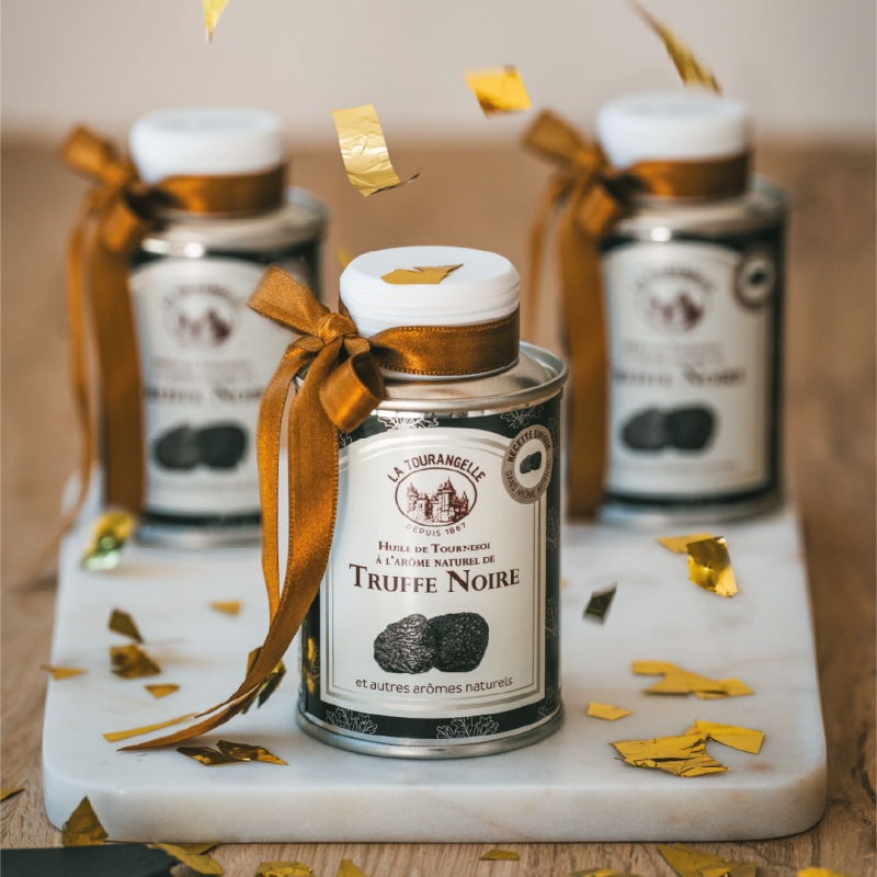 Huile à l'arôme naturel de Truffe Noire - Huiles La Tourangelle - 125ml