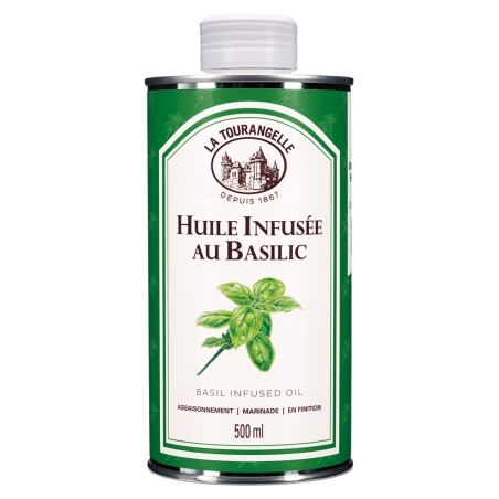 huile infusée au basilic