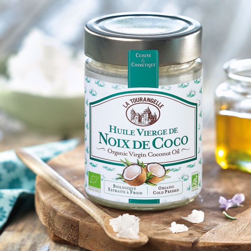 Huile de noix de coco vierge Biologique