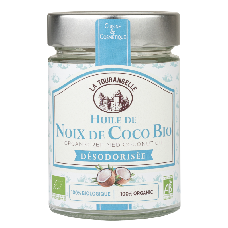 Huile vierge de Noix de Coco XL - Huiles La Tourangelle - 610ml