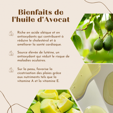 Huile d'Avocat - Huiles La Tourangelle - 500ml