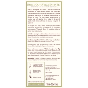 Huile d'Olive Vierge Extra Goût délicat Etiquette