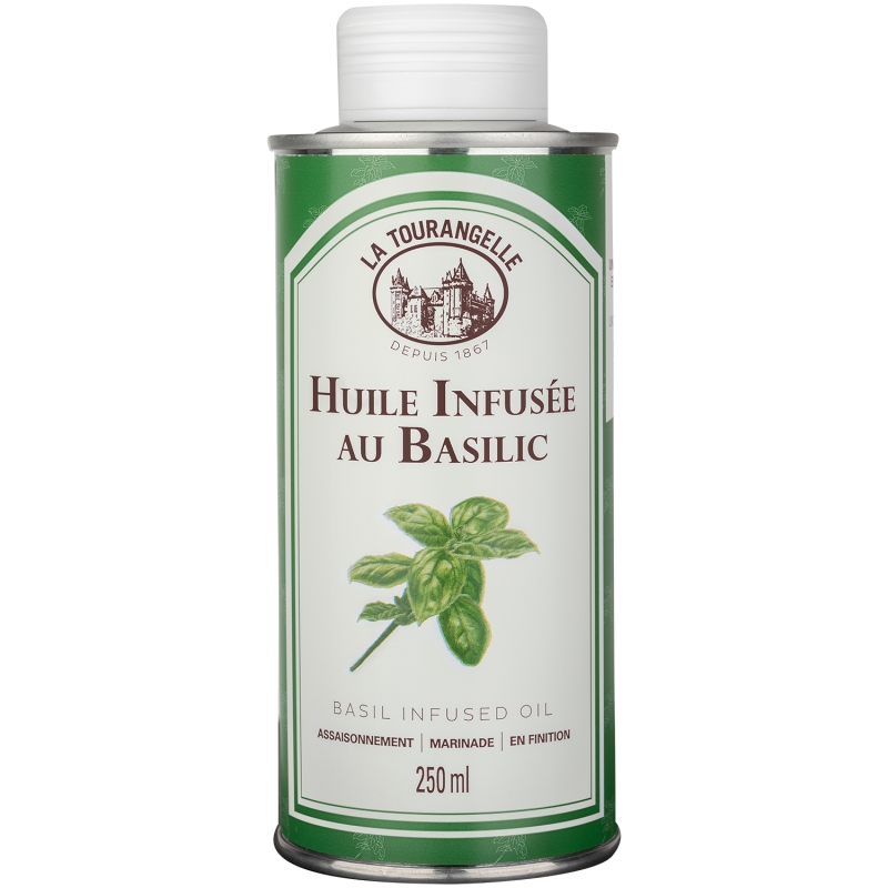 Huile Infusée au Basilic - La Tourangelle - 250ml