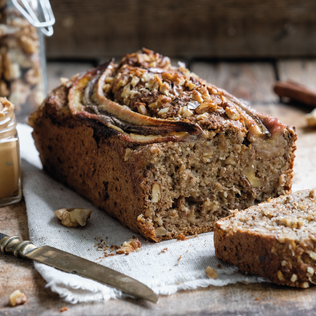 Banana Bread à l'huile de Noix