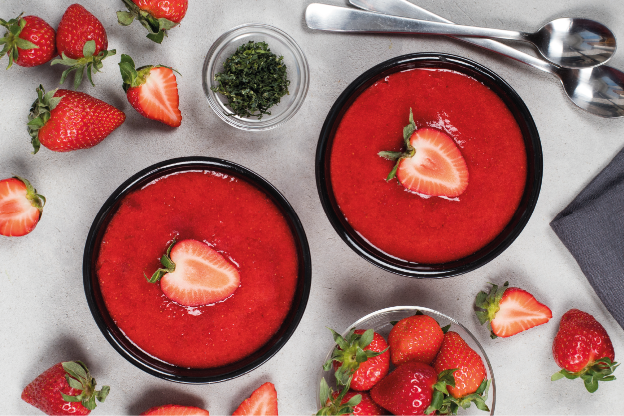 Soupe de fraise