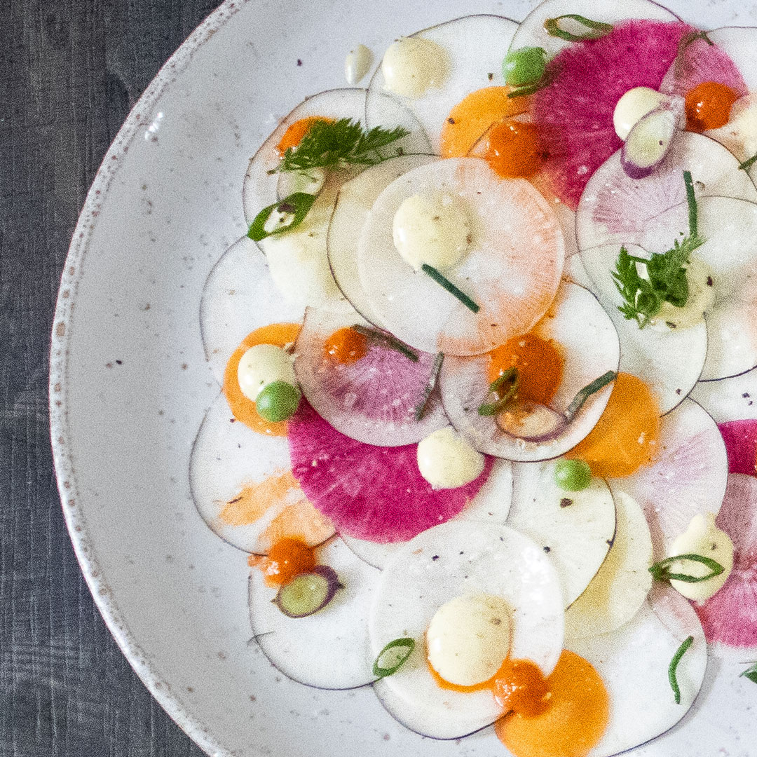 Black Radish Carpaccio